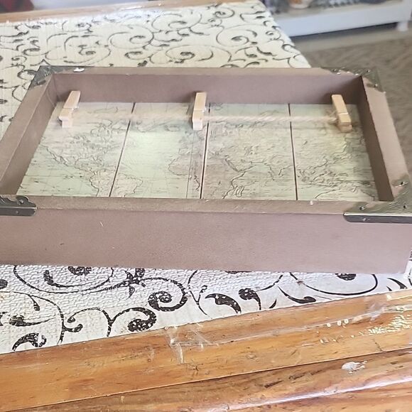 Vintage-Style Map Photo Frame - Picture 6 of 6